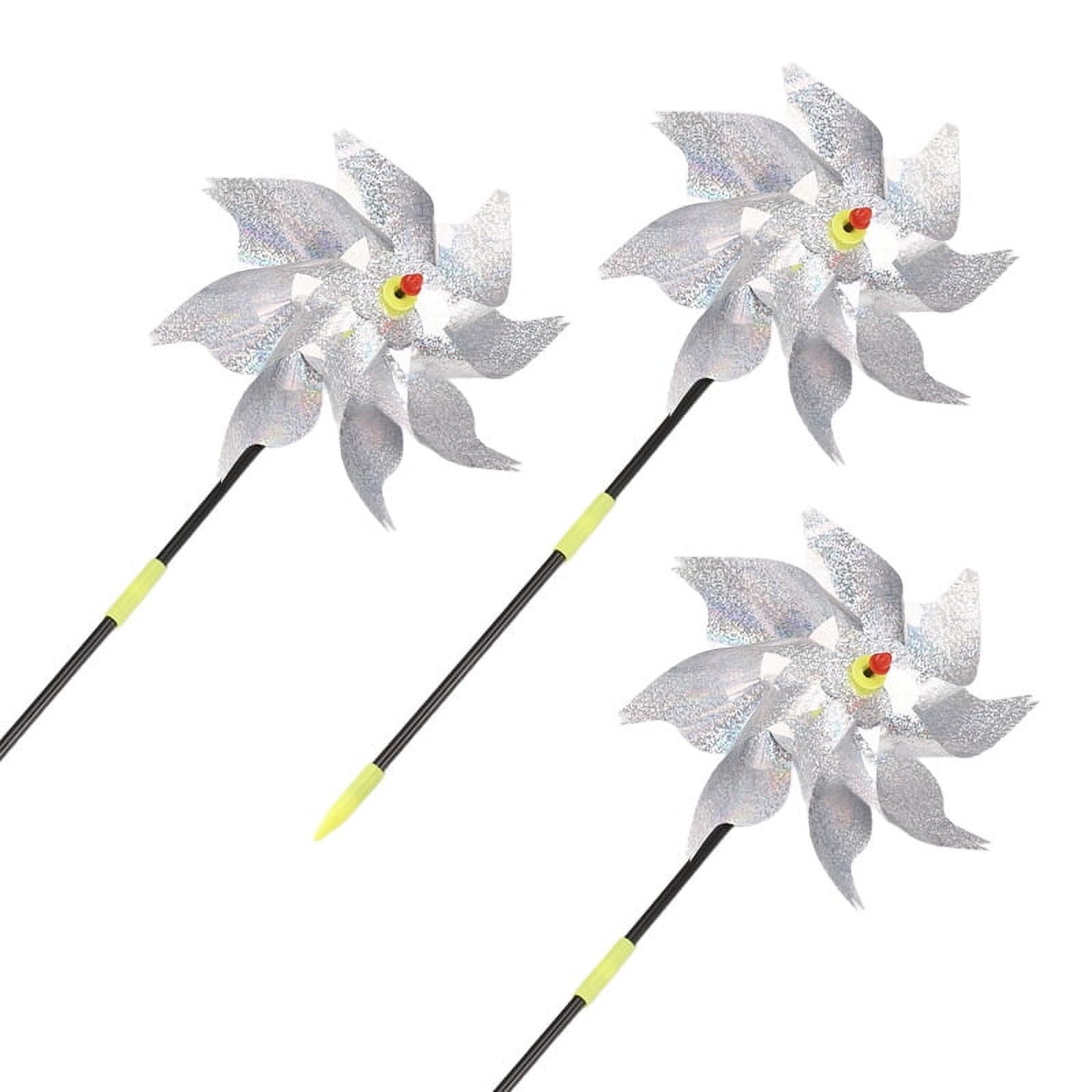 3 Pieces Windmills, Bird Repellent,Fruit Garden,Reflective Windmill ...