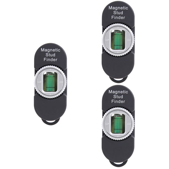 WRISTBIQUE 3pcs Magnetic Stud Finder Detects Studs Nails Screws Wood Metal Drywall Tools