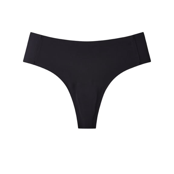 3 Pieces Women Ice Silk Triangle Panties Quick Drying Thong Yoga Briefts Sport Underwear