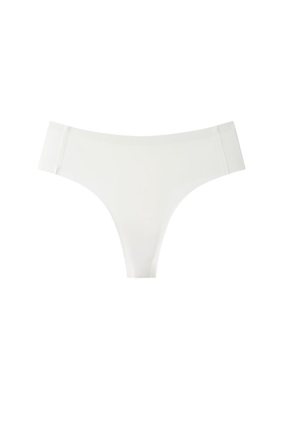 3 Pieces Women Ice Silk Triangle Panties Quick Drying Thong Yoga Briefts Sport Underwear