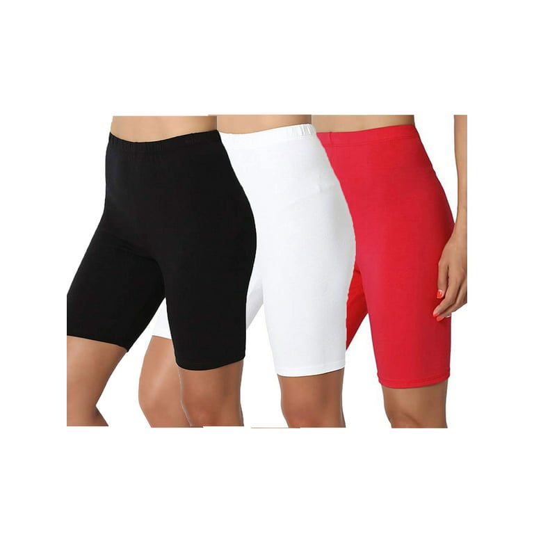 CAMBIVO Gym Shorts for Women, Running Shorts Womens, Yoga Shorts