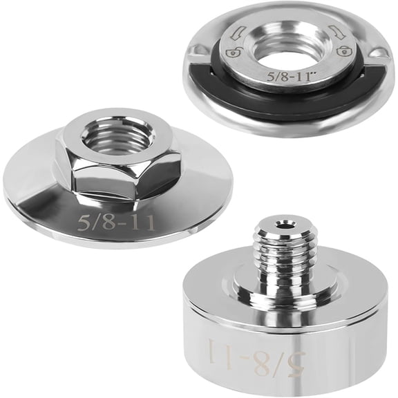 3 Pieces X-Lock Adapter Grinder Adapter Set to 5/8inch Thread, Angle Grinder Adapter for Cutting Discs and Sanding Discs