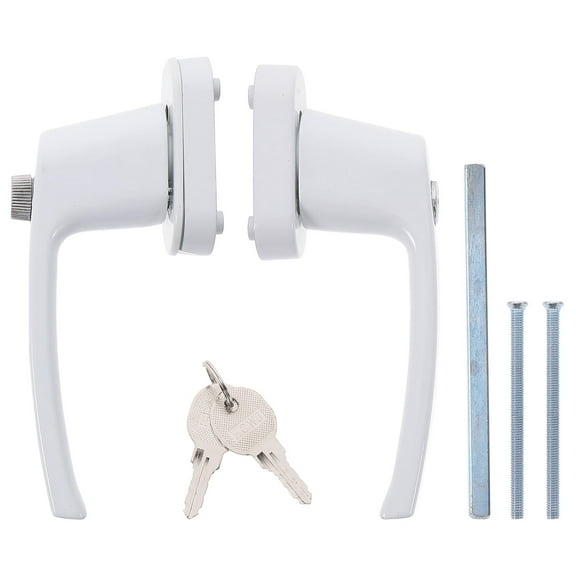 3 Pieces inside and outside Entry Lock Door Solid Thickened Crank Handle