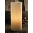 thumbnail image 1 of 3 Pieces of Hand Poured Hollow Candle Wax Luminary Ivory 7 inches, 1 of 3