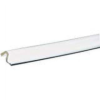 3 Pieces of White Replacement Door Seal for Kerfed Millwork Doors - Door Weatherstrip (3 Pieces 85" Long Each)