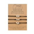 thumbnail image 1 of 3 Pieces/set Friendship Card Bracelets Long Distance Relationship Promise Bracelet Party Birthday Gift for Best Friends Sisters, 1 of 9