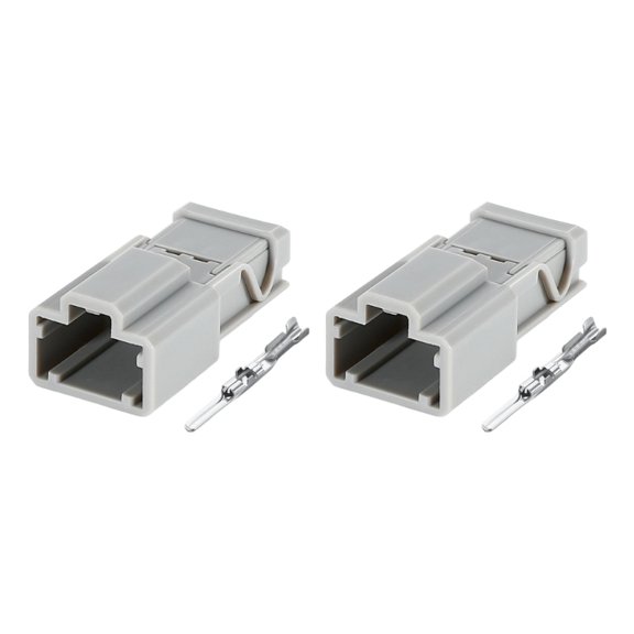 3 Pin Automotive Wire Connector ABS Material Waterproof Quick Connection Temperature Resistant for Car Lights DIY Repair