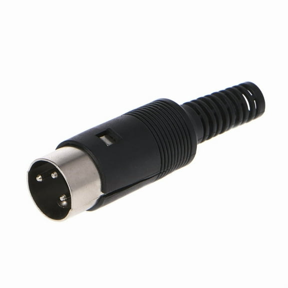 3-Pin DIN Male Cable Connector