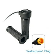 3 Pin Full Twist-Throttle Ebike Right Hand Grip Electric Bike Throttle Speed Control Handle Bar Electric Bicycle Accessories