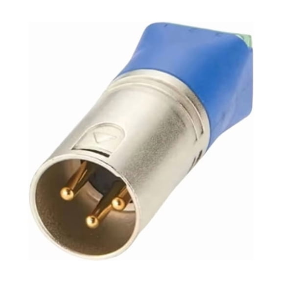 3-Pin Male XLR to Terminal Adapter Solderless XLR Terminal Block Microphone Audio Connector for DMX512 PCM-0667