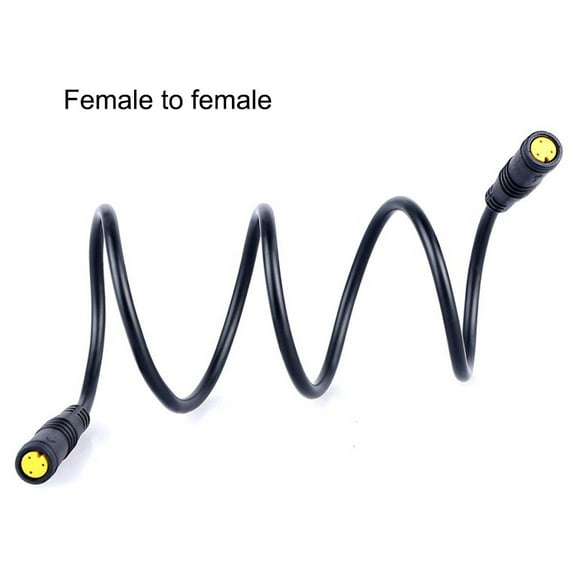 3 Pin Waterproof Extension Cable for Electric Bike Throttle and Lights