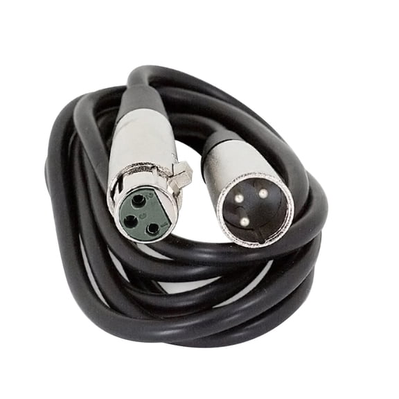 3 Pin XLR Male to Female Microphone Balanced Extension Audio Cord Cable Wire,0.5M
