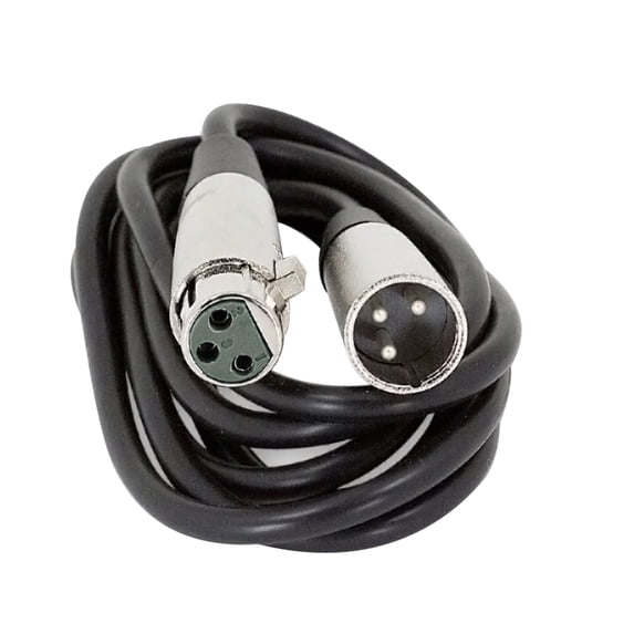 3 Pin XLR Male to Female Microphone Balanced Extension Audio Cord Cable Wire,2M