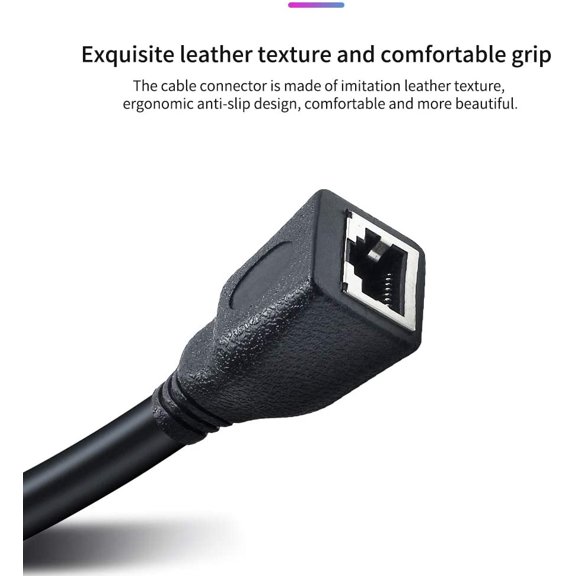 3 Pin XLR to RJ45 Adapter DMX Cable,XLR Male to RJ45 Network Connector Extension Cable Use Cat5 Ethernet for DMX-CON Controller Series(30cm/1ft)