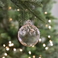 thumbnail image 1 of 3" Pink Iridescent Glass Christmas Ball Ornament, 1 of 7