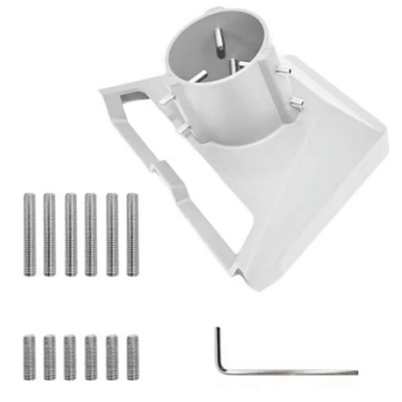 3 Pipe Adapter Pole Mount Roof Mounting Pole Pipe Connectors Mount Plate Roof Mount for Standard Dish