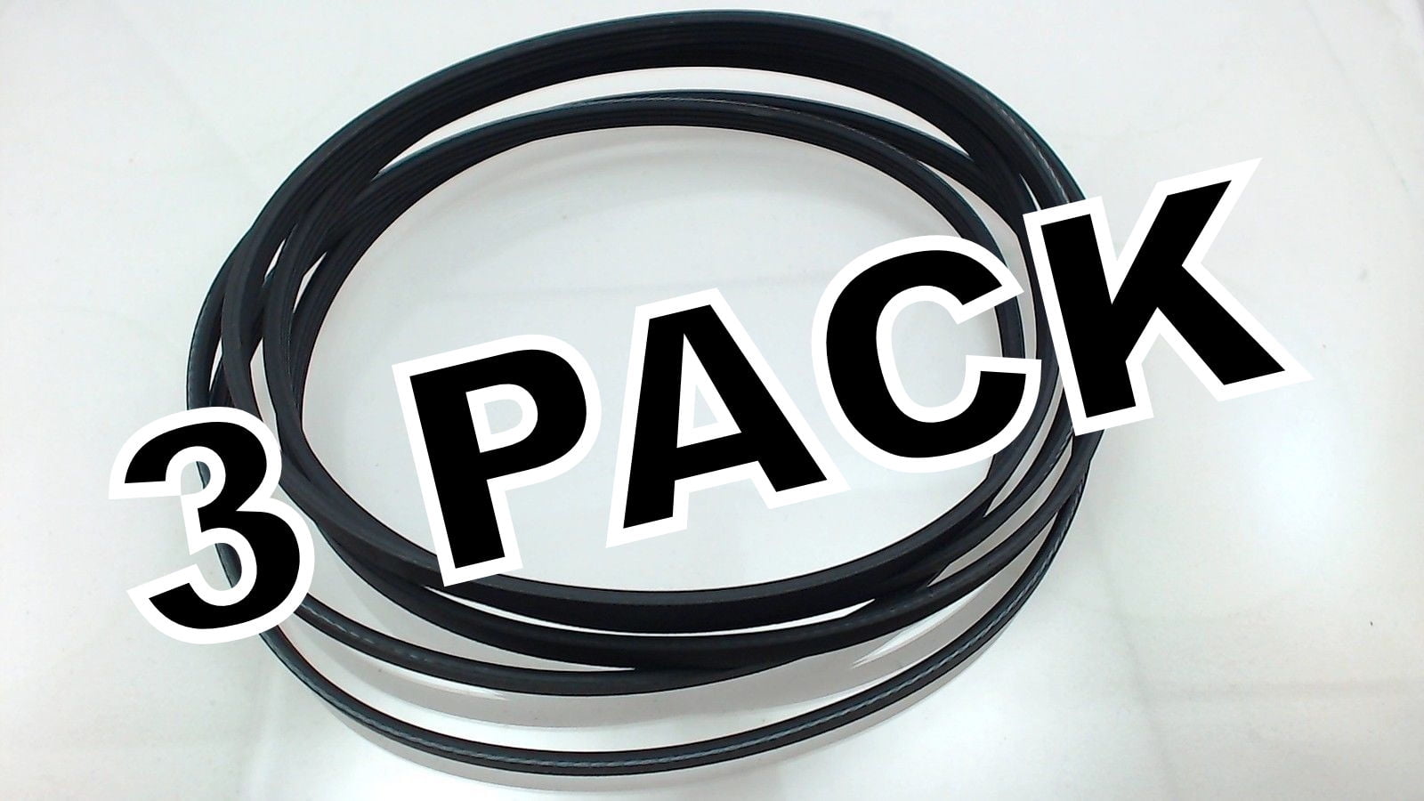 3 Pk, Dryer Belt for General Electric, Hotpoint, AP4324040, PS1766009, WE12M29