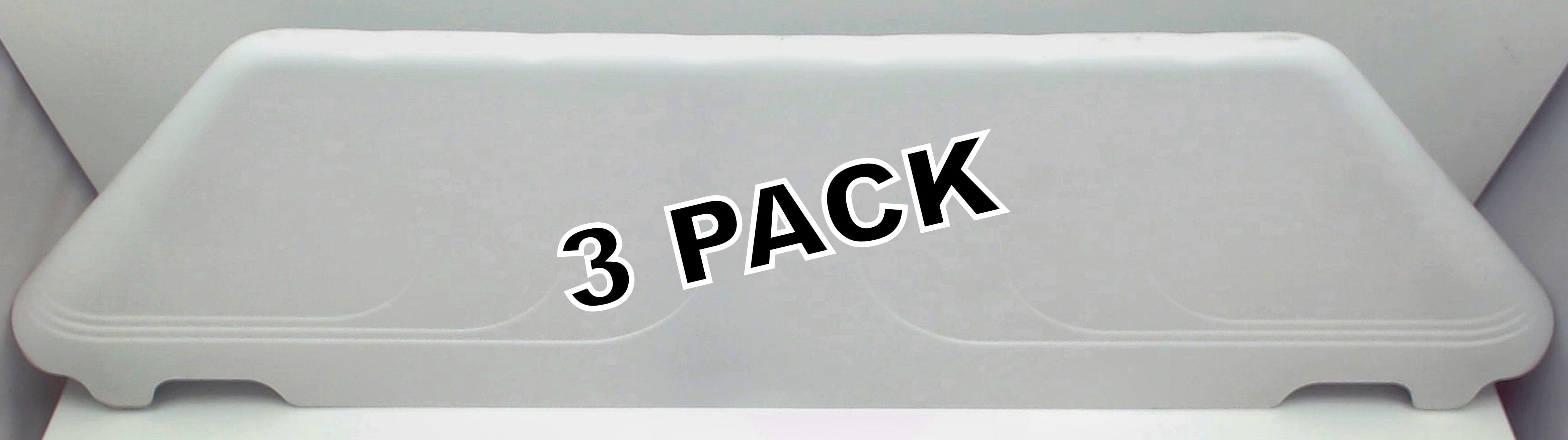 3 Pk, Dryer Drum Baffle for Maytag, Magic Chef, AP4042638, WP33002032