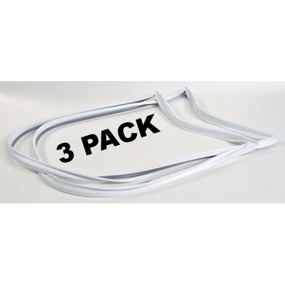 3 Pk, Freezer Door Gasket for Sub Zero, 3211110, 7010592, SZO592