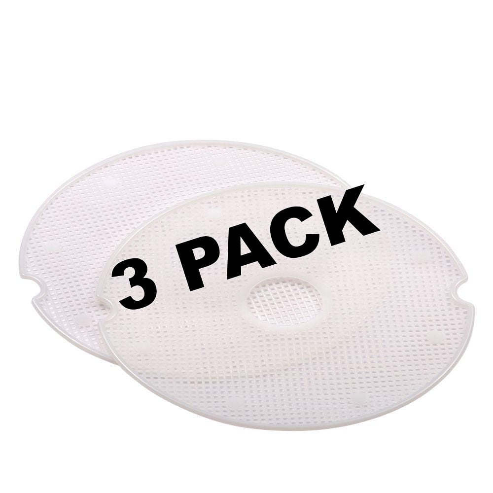 3 Pk, Presto Nonstick Mesh Screens For Dehydro Food Dehydrators, 2Pack