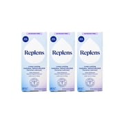 3 Pk Replens Long Lasting Vaginal Moisturizer 8 Prefilled Disposable Applicators