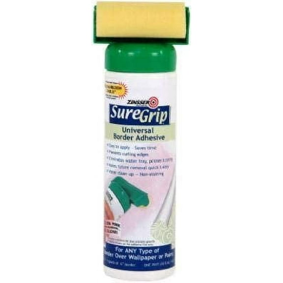 NEHS SureGrip Universal Wallpaper Adhesive - Easy to Clean - 3 Pack, 1 Qt, Multicolor