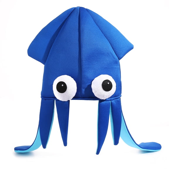 3. Playful Devilfish Party Hat - Soft Skin-Friendly Fabric for All Ages Themed Celebrations