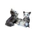 thumbnail image 1 of 3 Playing Gray and White Kittens Figure - By Ganz, 1 of 2