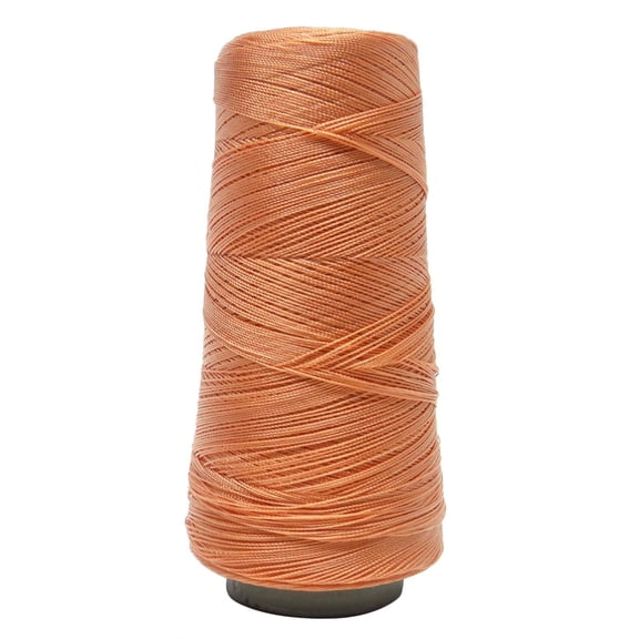 3 Ply 1000 Mtr Brown Over Locking Polyester Thread Sewing Supplies Serger Tube