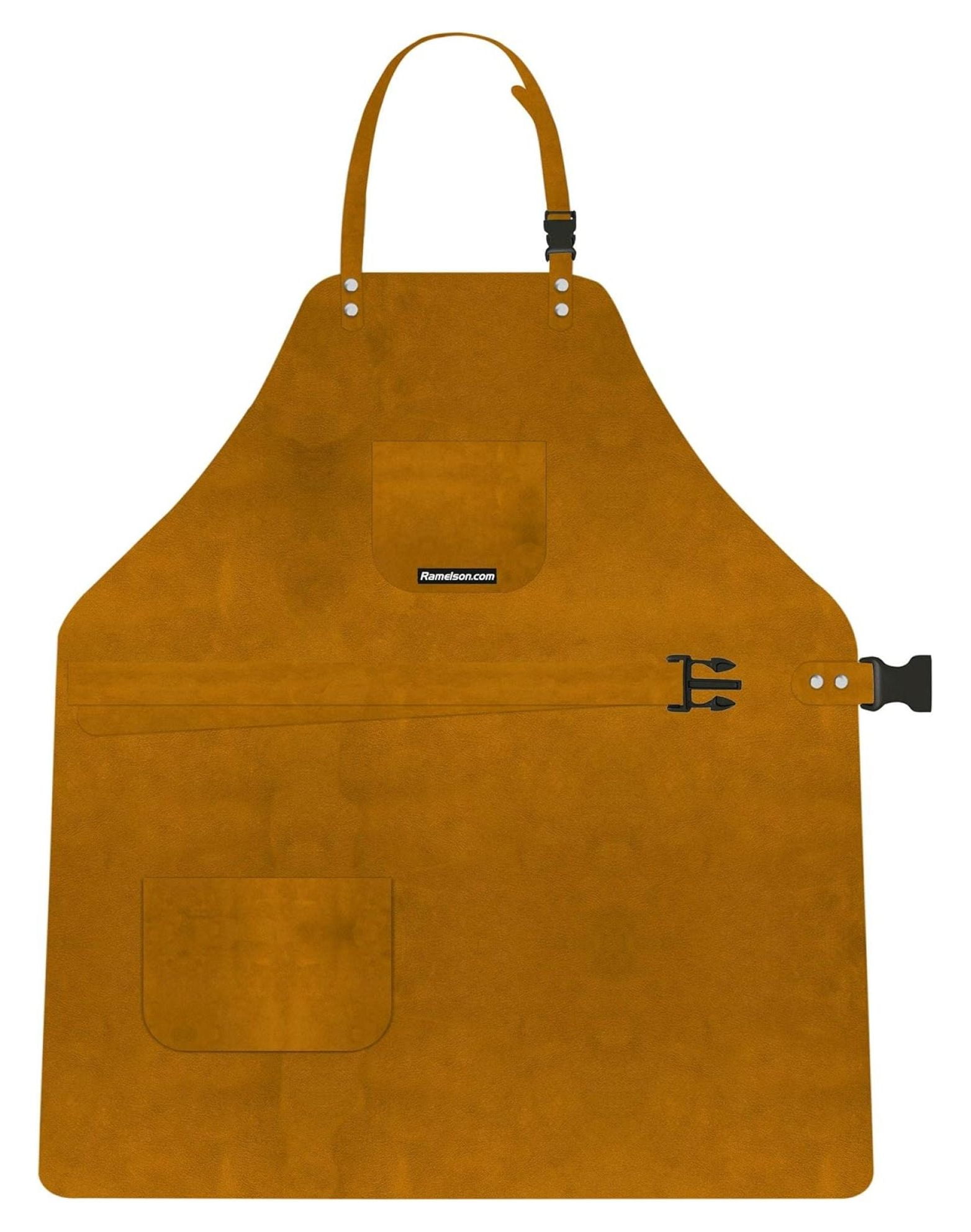 3 Pocket Suede Leather Woodcarvers Woodworkers Chasers Gunsmith