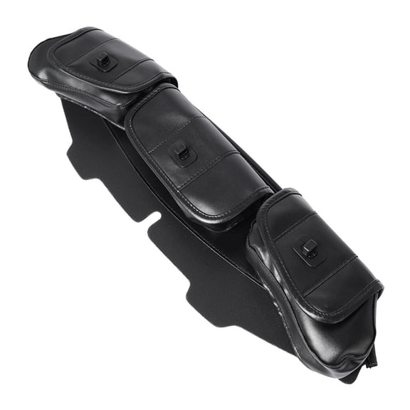 3 Pocket Windshield Batwing Fairing Pouch Bag For FLHTC FLHX 1996-2013