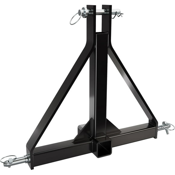 3 Point 2" Receiver Trailer Hitch Category 1 Tractor Mover Drawbar Hitch Heavy Duty Compatible with Kubota BX LM25H WLM Tractor NorTrac Yanmar Kioti Cat John Deere