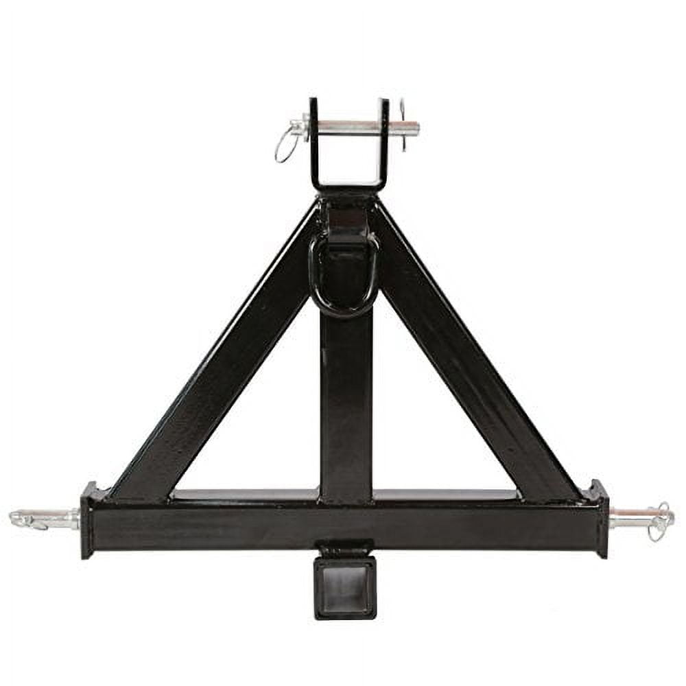 VEVOR 3 Point Trailer Hitch With 2 In Receiver 3pt Quick Hitch Attachment For Category 1 Tractor 3000lbs Capacity Tow Drawbar Adapter Compatible With Kubota Mahindra Ford Yanmar John Deere - Foto 9