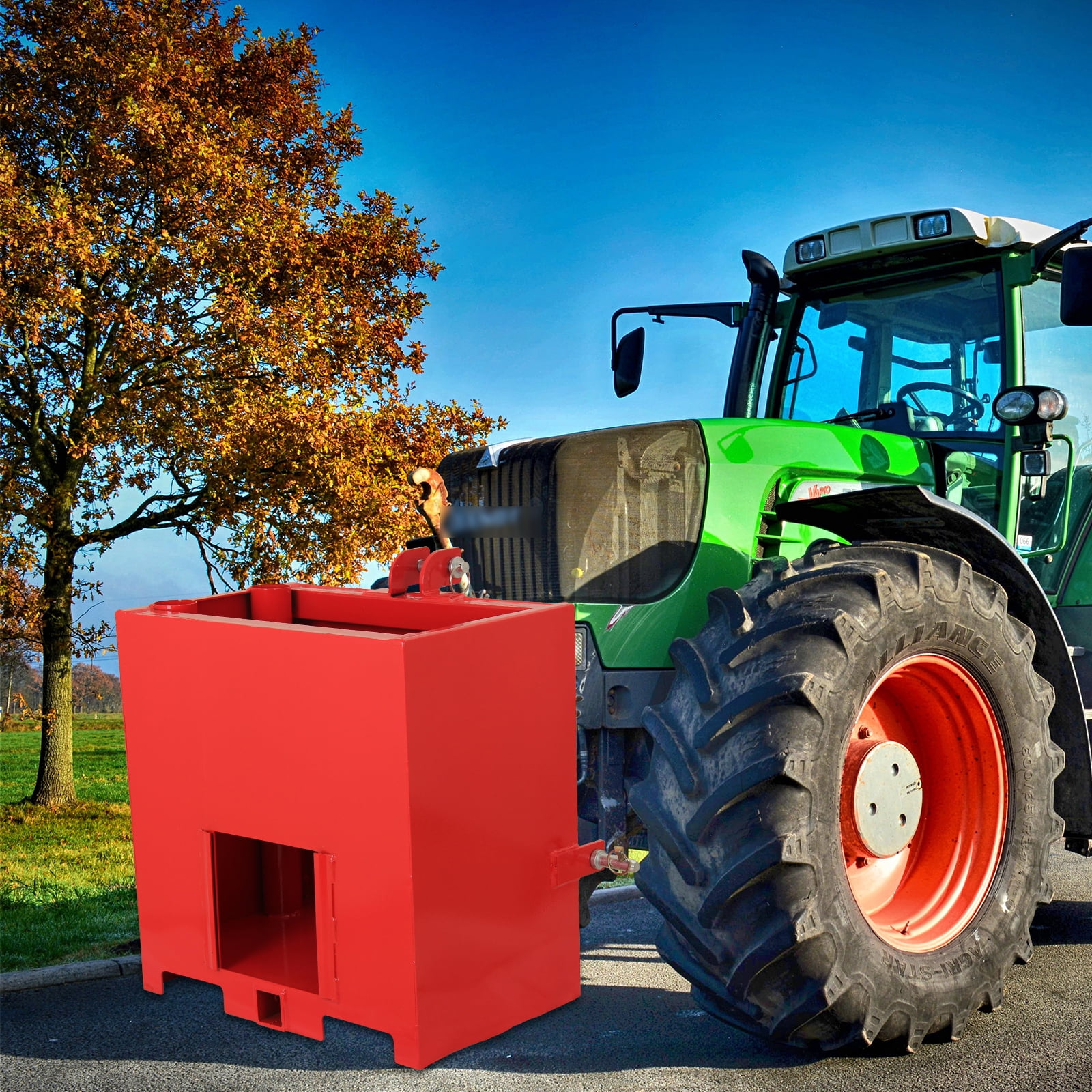 3 Point Ballast Box, 800lbs Capacity Hitch Ballast Box, Heavy Duty ...