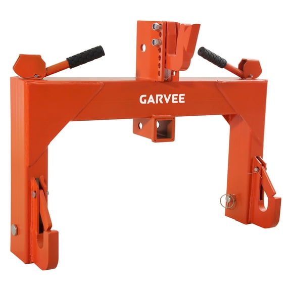 3-Point Cat 1 Quick Hitch, 3000 lb Lift, 27.5" Arm Span, 14.5"-17.5" Level Adjustment, with Adaptor