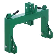 3-Point Category 1 Quick Hitch, 3000 LBS Lift Capacity, 27.5 Inch Lower Arm Spacing, 14.5"-17.5" Adjustable Level, Fits Category 1 & 2 Tractors