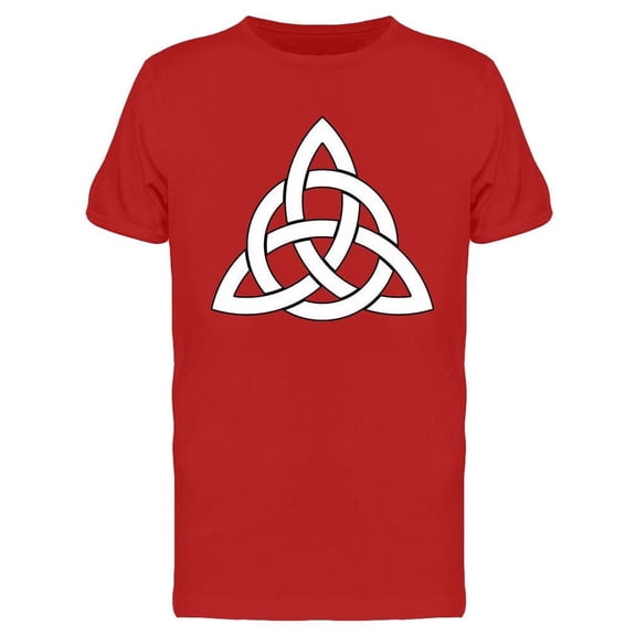 3 Point Celtic Trinity Knot T-Shirt Men -Image by Shutterstock, Male Medium