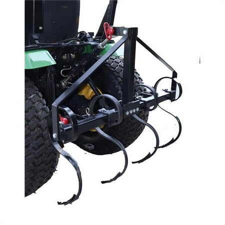 3 Point Garden Bedder-Hiller Shank Attachment - Black - 4 Piece