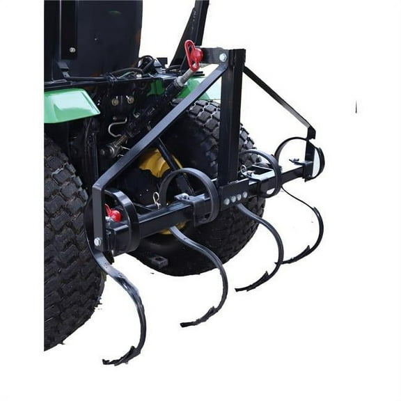 3 Point Garden Bedder-Hiller Shank Attachment - Black - 4 Piece