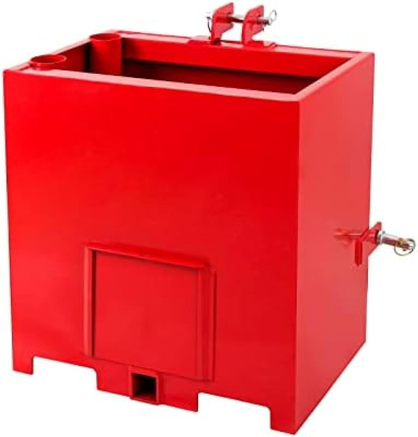 3 Point Hitch Ballast Box, 800 Lbs Tractor Ballast Box with 2'' Quick ...