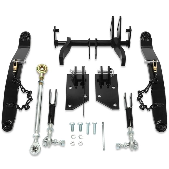 3 Point Hitch Kit, Cat 1 Category, Fits John Deere Tractor Models 316, 318, 322, 330, 332, 420, 430, 3-Point Hitch Attachment, Universal 3-Point Linkage System