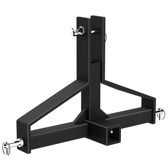 3 Point Quick Hitch 2" Receiver Category 1,3 Point Hitch Attachments Compatible Category 1 Tractor,Heavy Duty 3 Point Hitch Farm Equipment and Subcompact Trailer Hitch Attachments