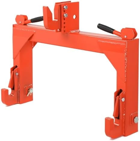 3 Point Quick Hitch 3000 lbs Adaptation to Category 1 & 2 Tractor 3-Pt ...