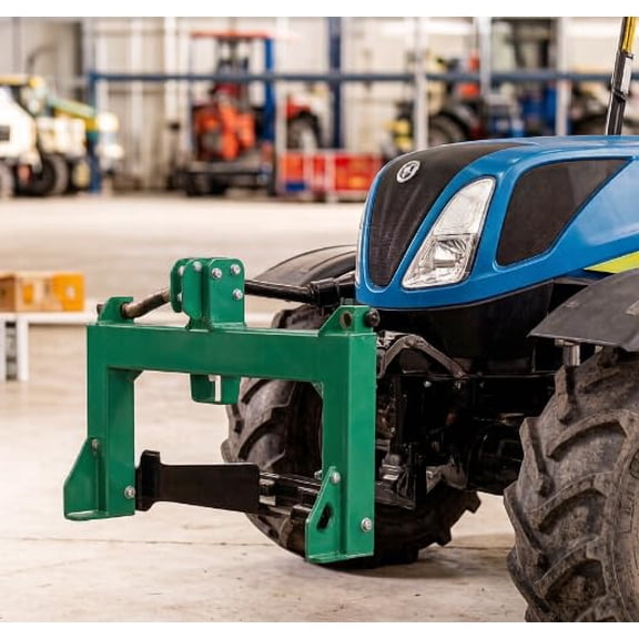 3-Point Quick Hitch Adapter, 3000 lbs Lifting Capacity, 27.5" Between Lower Arms, 14.5"-17.5" Level Adjustment, Tractor Quick Hitch for Easy Attachment