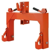 3 Point Quick Hitch Category 1, 3000 LBS Lifting Capacity Tractor Quick Hitch, 27.5 Between Lower Arms, 14.5 17.5 Level Adjustment, Quick Hitch Adaptor to Category 1 and 2 Tractors