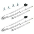 thumbnail image 1 of 3 Point Standard Retractable Bucket Seat Belt Kit with Bracketry & 2 Belts for 1947-1954 Chevy Truck, Gray, 1 of 1