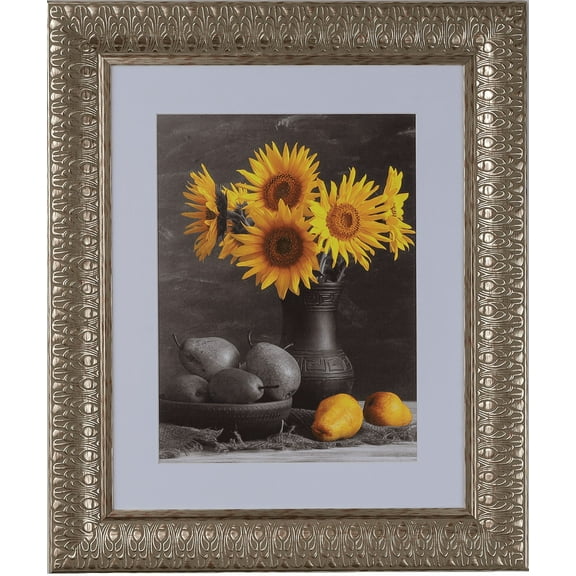 3" Polystyrene Decorative Picture Frame by WholesaleArtsFrames-com 18x26 2518 Series - Brushed Red & Silver - Made In USA