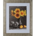 thumbnail image 1 of 3" Polystyrene Decorative Textured Picture Frame - by WholesaleArtsFrames-com. 8x12 316 Series - Light Silver - Made In USA, 1 of 5