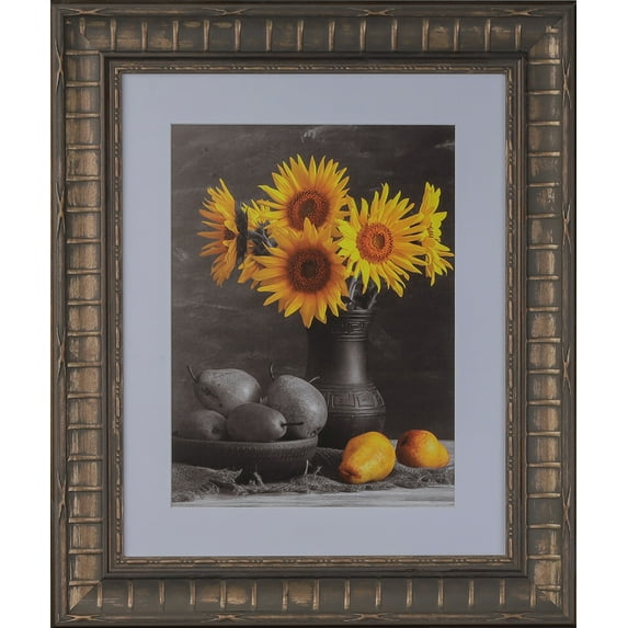 3" Polystyrene French Ornate Picture Frame by WholesaleArtsFrames-com 12x16 1946 Series - Ancient Silver Pewter - Made In USA