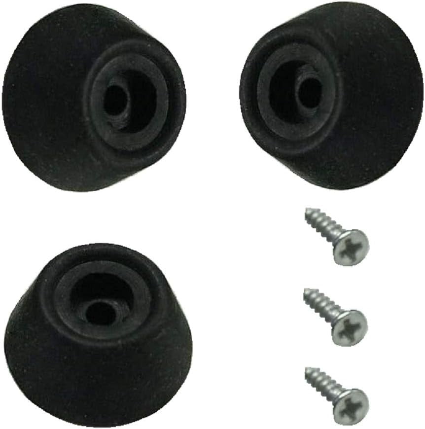 3 Pool Cue Stick Rubber Bumpers